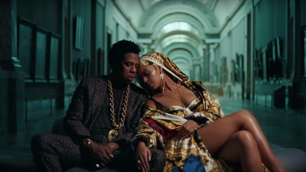 Jay Z e Beyoncé no Museu do Louvre