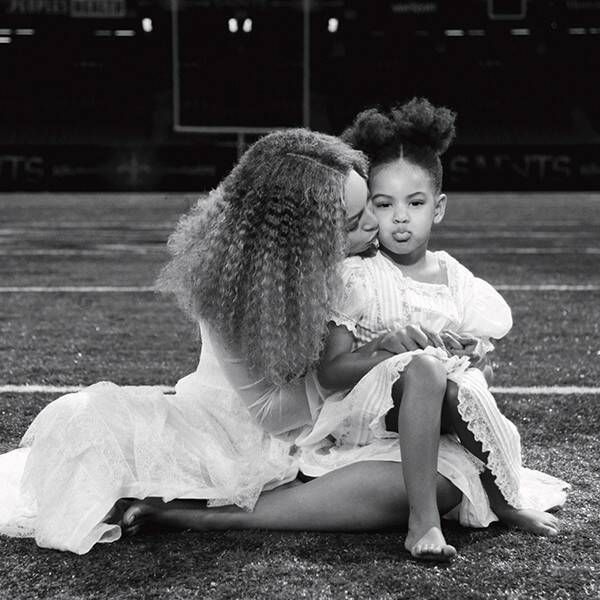 Beyoncé e Blue Ivy, sua filha mais velha