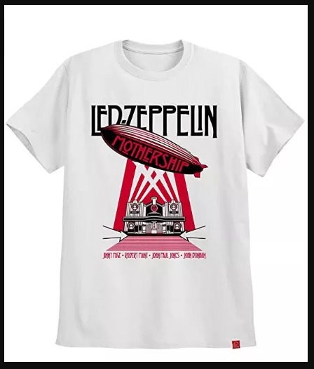 Camisa do Led Zeppelin