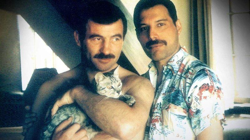 Jim Hutton e Freddie Mercury