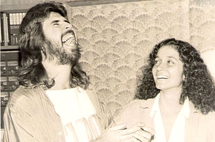 Oswaldo Montenegro e Madalena Salles