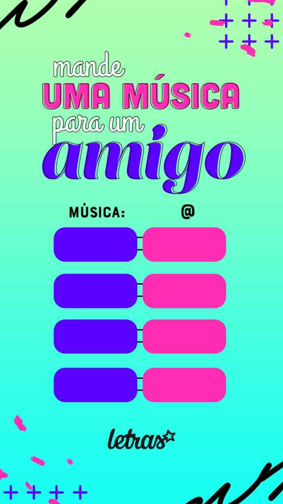 Template música para amigo