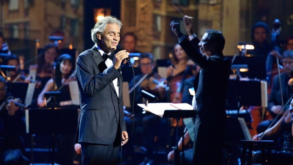 Andrea Bocelli e seu filho em “Fall On Me” – Portal SUCESSO!