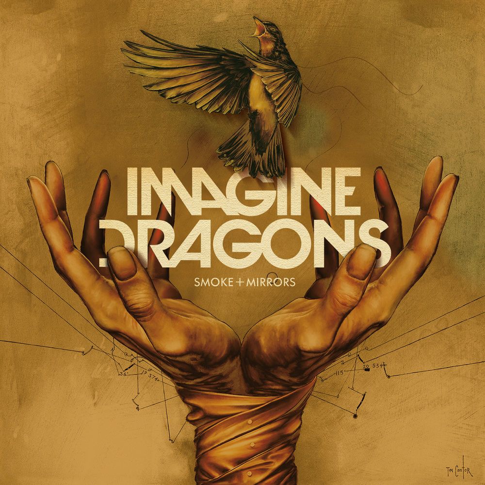 Capa do álbum Smoke + Mirrors, do Imagine Dragons