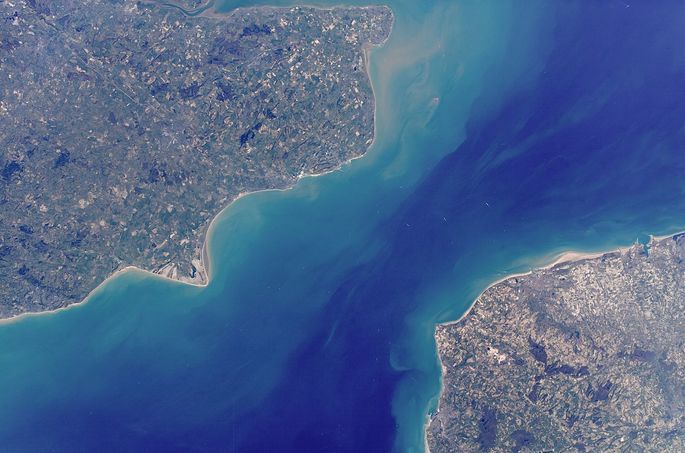 Canal da Mancha, o maior braço de mar do mundo
