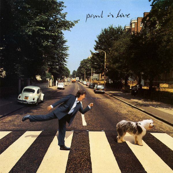 Capa do álbum Paul Is Live