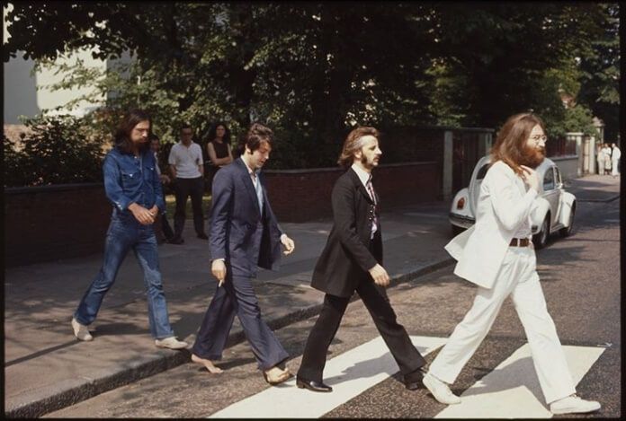 Bastidores da imagem do disco Abbey Road