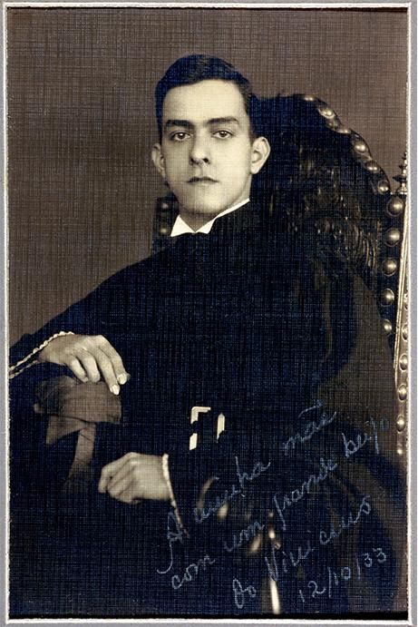 Foto de formatura de Vinicius de Moraes