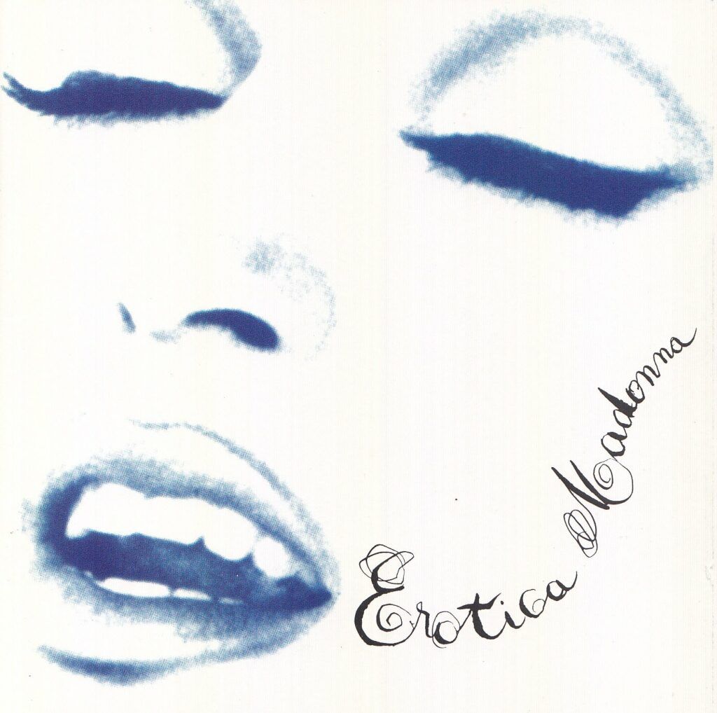 Capa do álbum Erotica, da Madonna