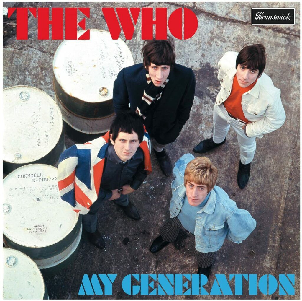 Capa do álbum My Generation do The Who