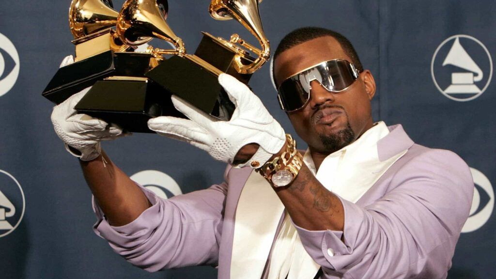 Kanye West no Grammy