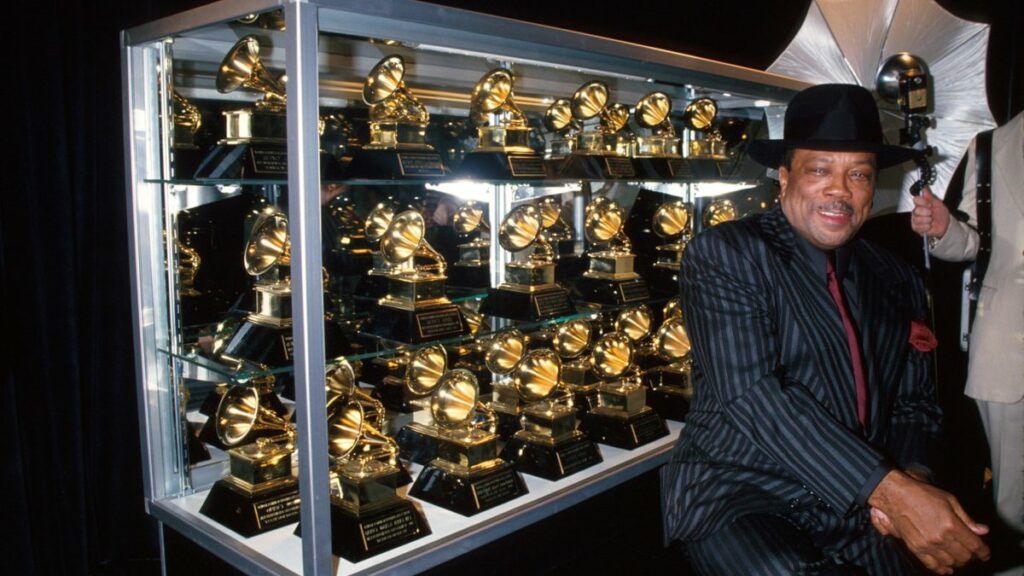 Quincy Jones e seus prêmios doGrammy