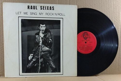 Vinil raro de Let Me Sing My Rock’n’Roll, do Raul Seixas