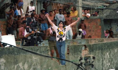 Michael Jackson no morro Dona Marta