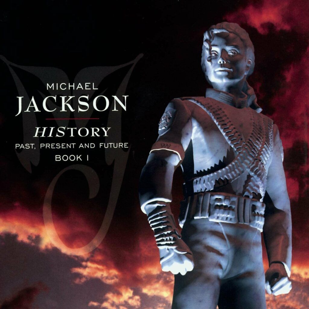 Capa do álbum HIStory, do Michael Jackson