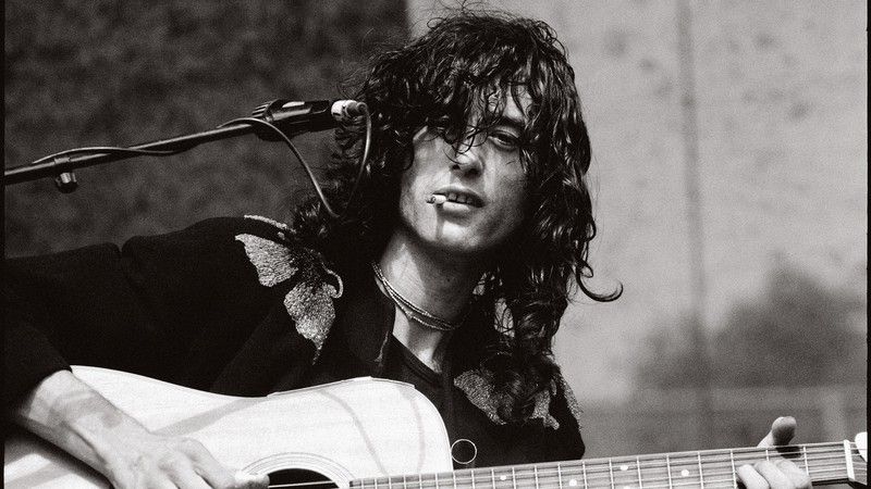 Jimmy Page, integrante do Led Zeppelin