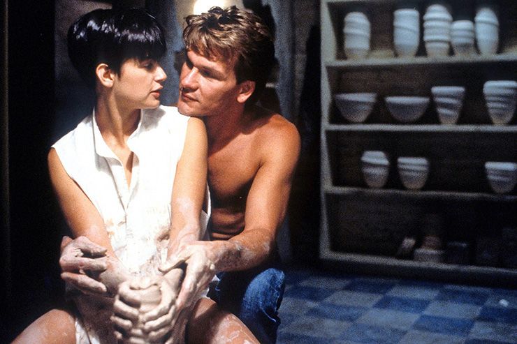 Patrick Swayze e Demi Moore