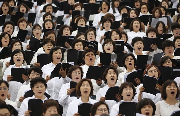 Cristãos na Coreia do Sul