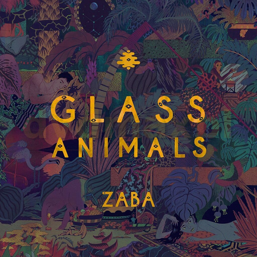 Capa do álbum ZABA, do Glass Animals