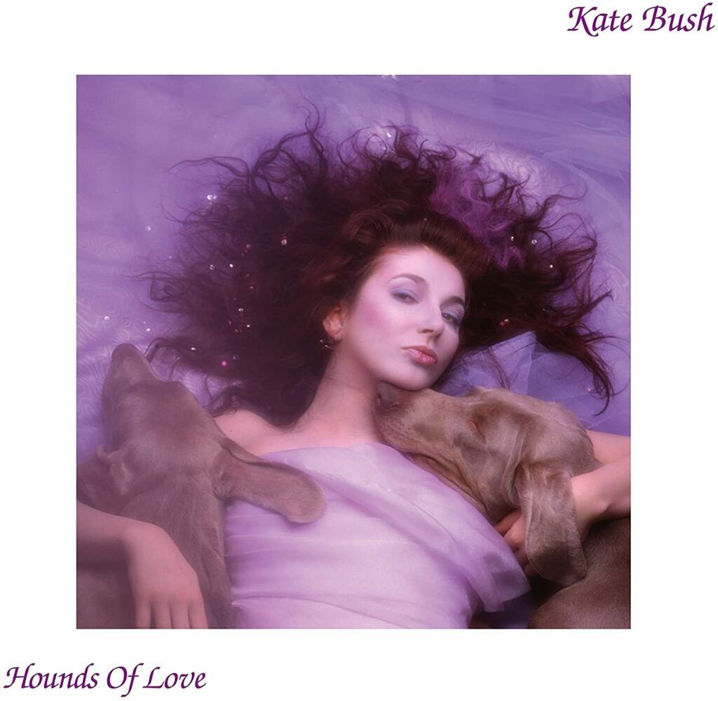 Capa do álbum Hounds Of Love, de Kate Bush