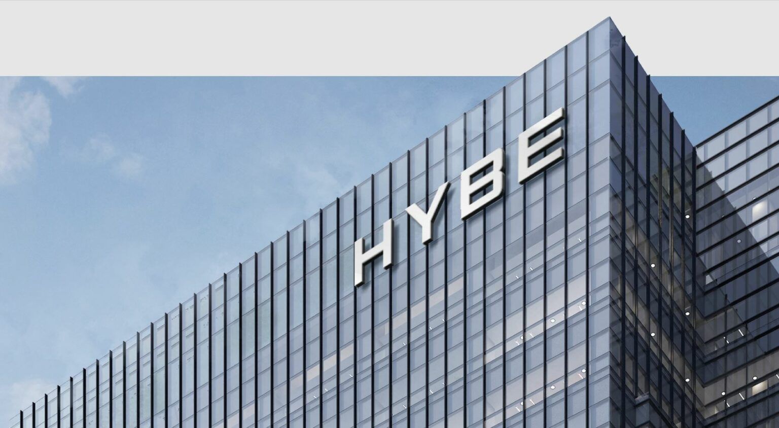 Artistas da HYBE Labels, a grande empresa de k-pop