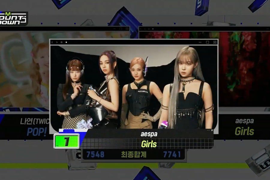 Girls, do aespa, no M!Countdown