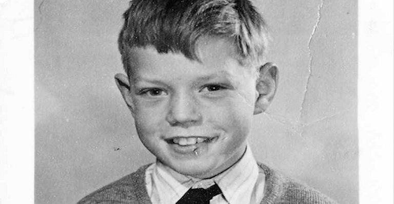 Mick Jagger quando criança