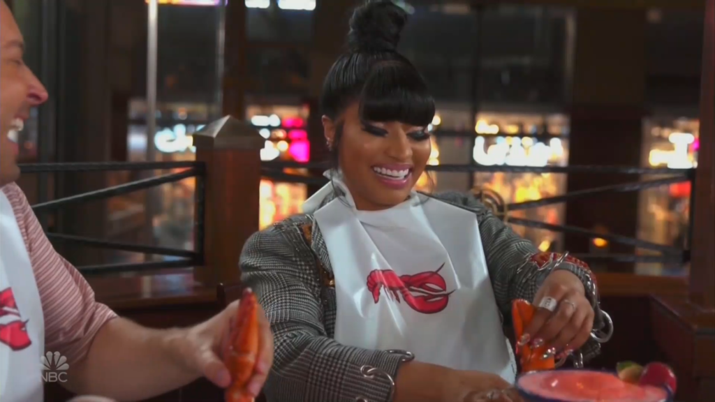 Nicki Minaj no Red Lobster