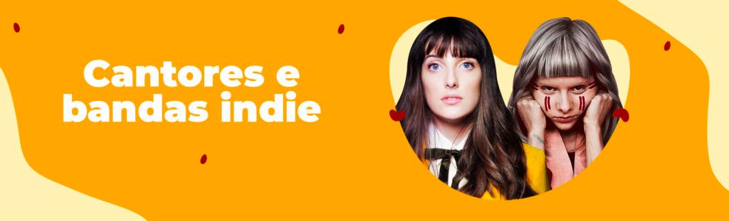 Cantores e bandas indie