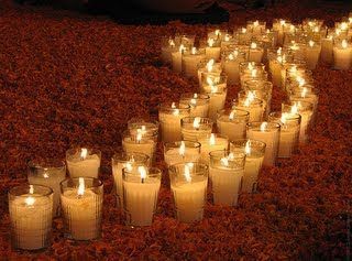 velas dia de los muertos