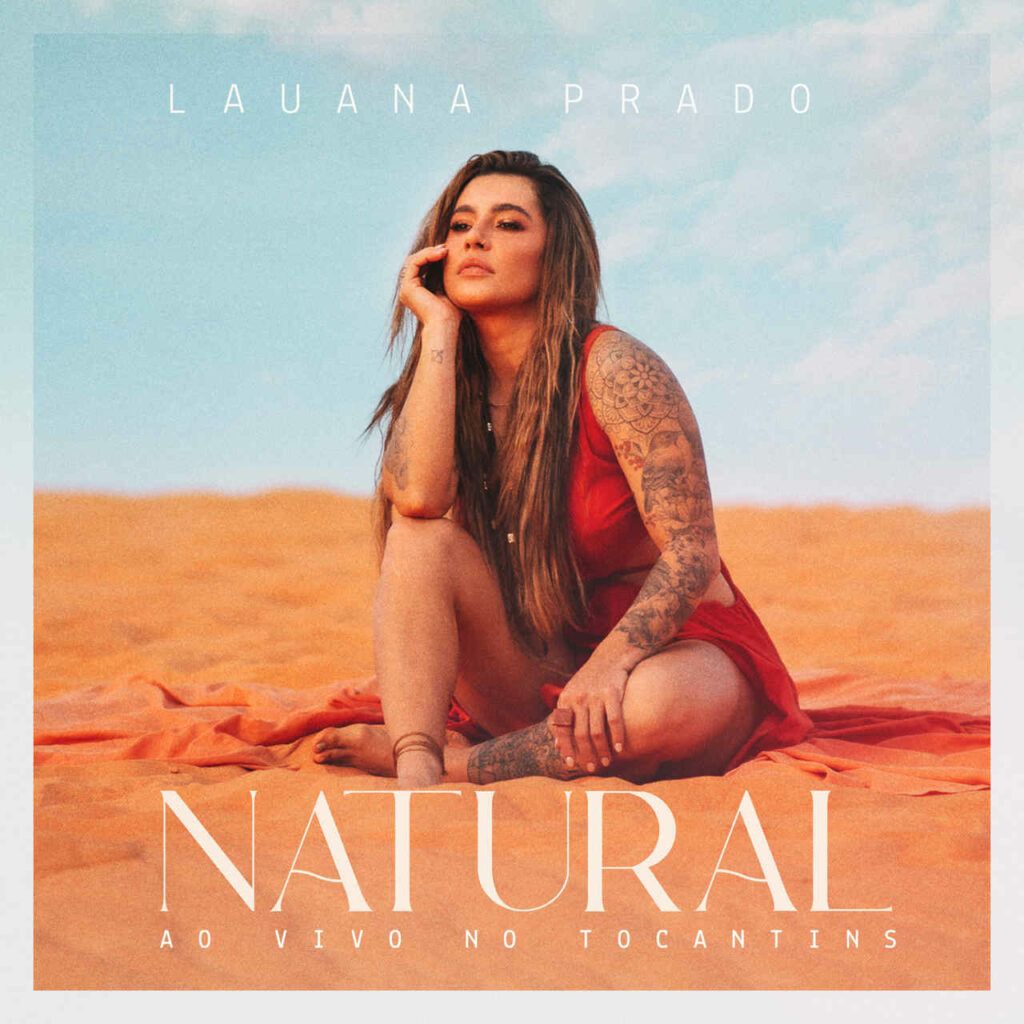 Capa do álbum Natural, de Lauana Prado