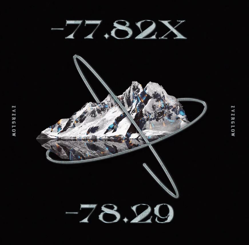 Capa do álbum −77.82X−78.29, do Everglow