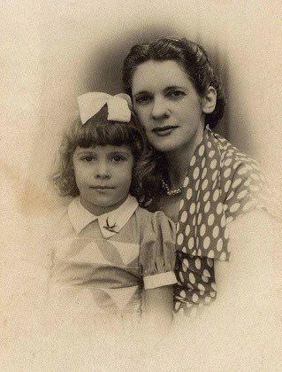 Gal Costa e sua mãe, Mariah Costa Pena.