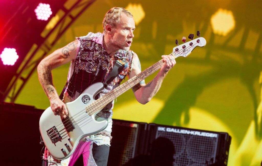 Flea, baixista do Red Hot Chili Peppers