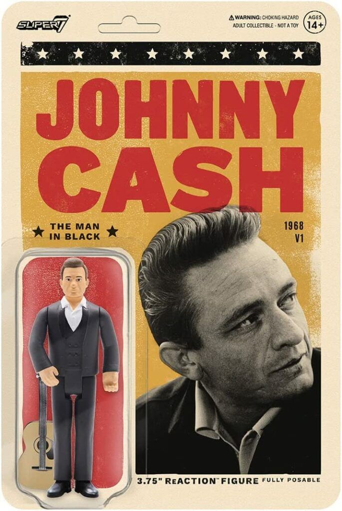 Boneco colecionável Johnny Cash