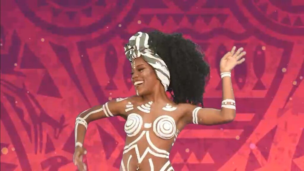 Trecho do vídeo de divulgação do samba-enredo da Mangueira 2023