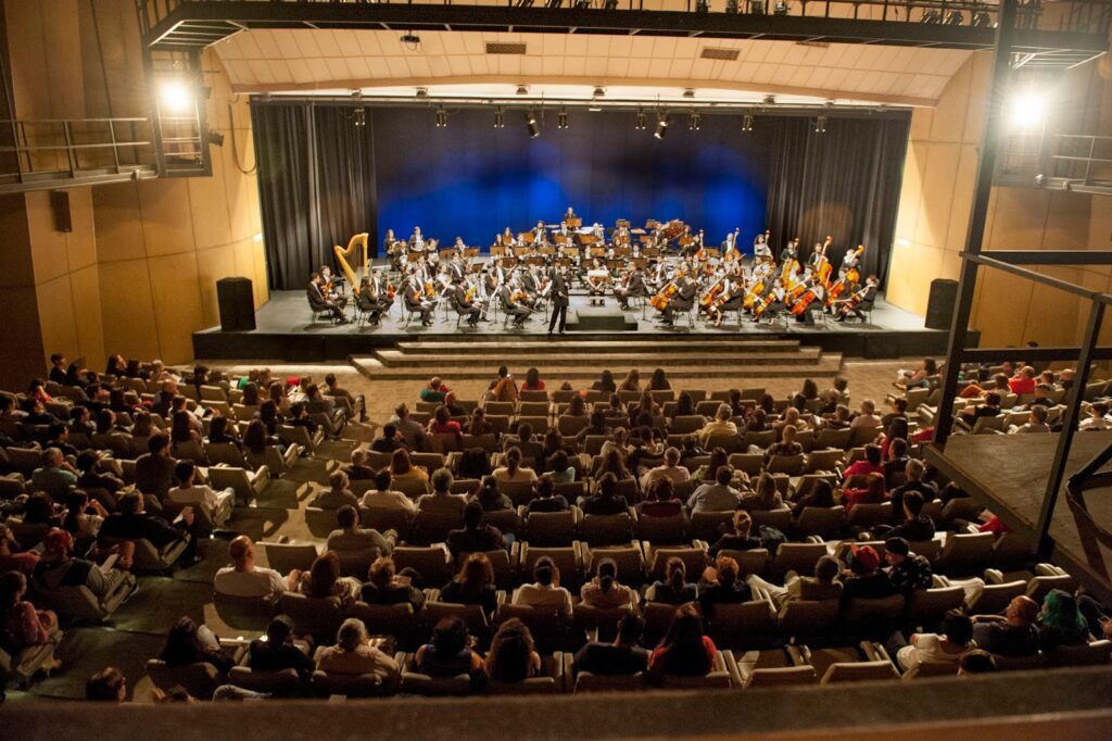 Conservatório de Tatuí, onde o cantor Marcelo Gonçalves estudou