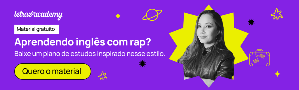 aprender inglês com rap