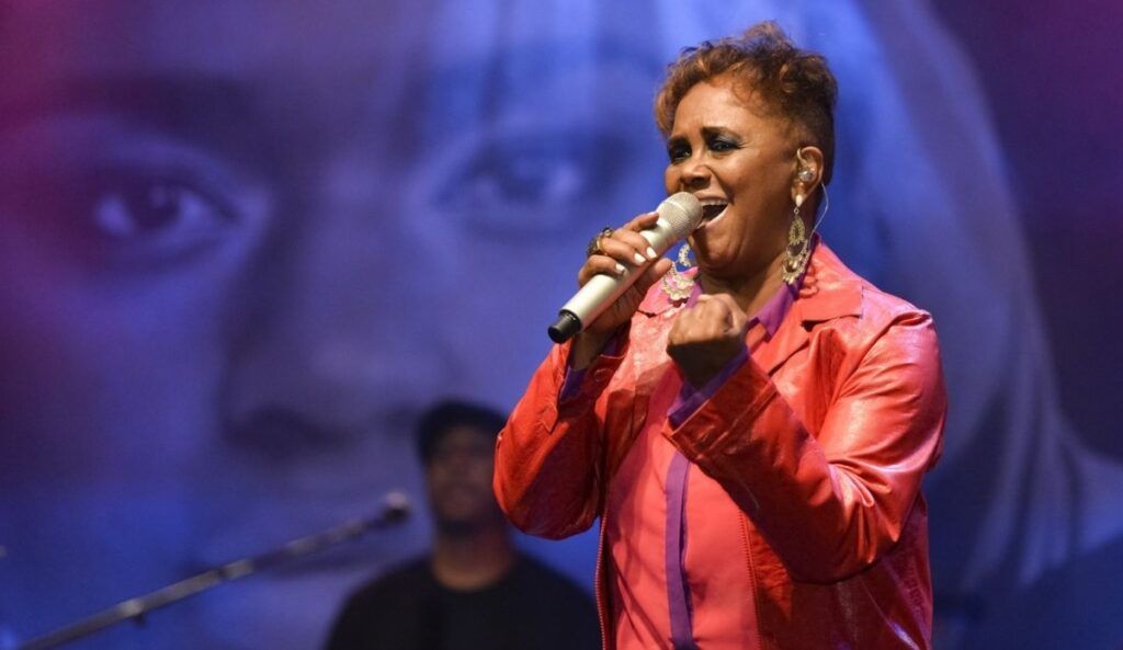 Sandra de Sá, intérprete de Olhos Coloridos