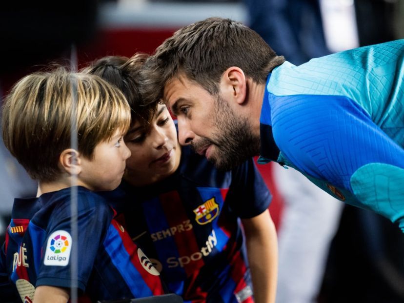 Sasha, Milan e Piqué