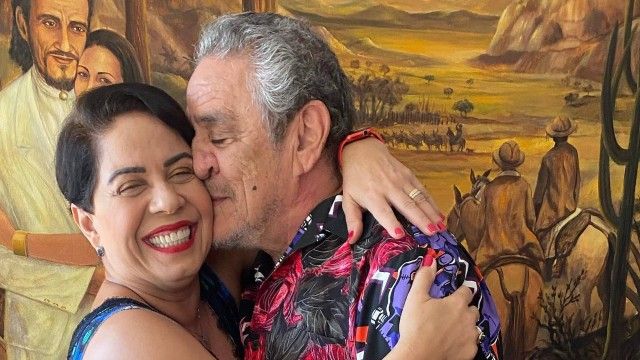 Zé Ramalho e esposa