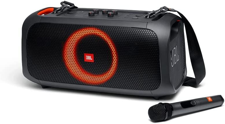 Presentes para mães que amam música: JBL, Caixa de Som Bluetooth, Com Microfone, PartyBox Encore Mic