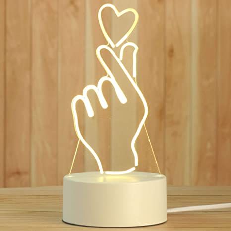 Presentes para mães que amam música: Luminária LED 3dD decorativa (K-Pop / BTS)