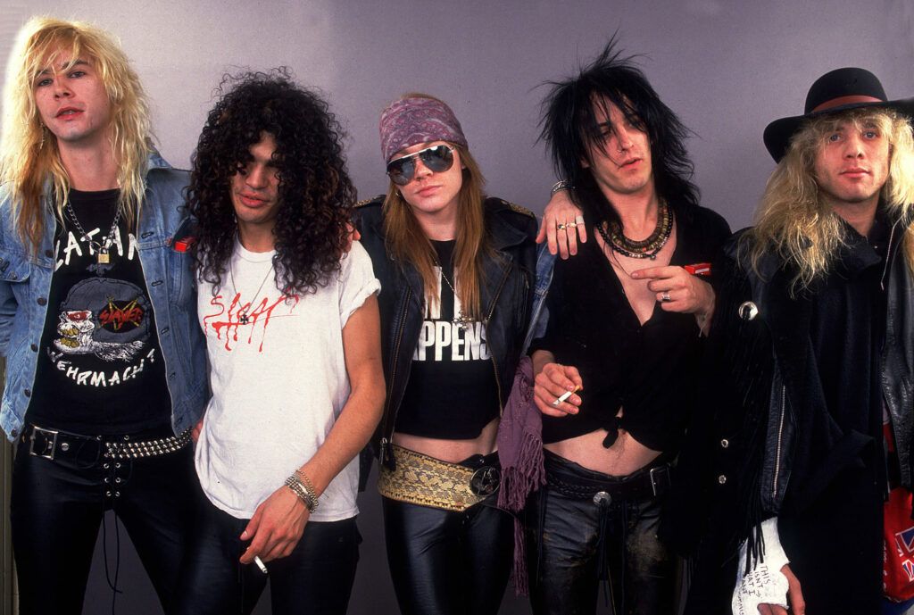 Bandas de rock en inglés Guns N Roses