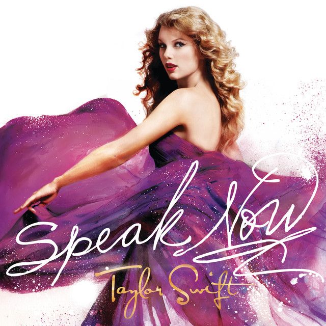 Portada del álbum "Speak Now" de Taylor Swift