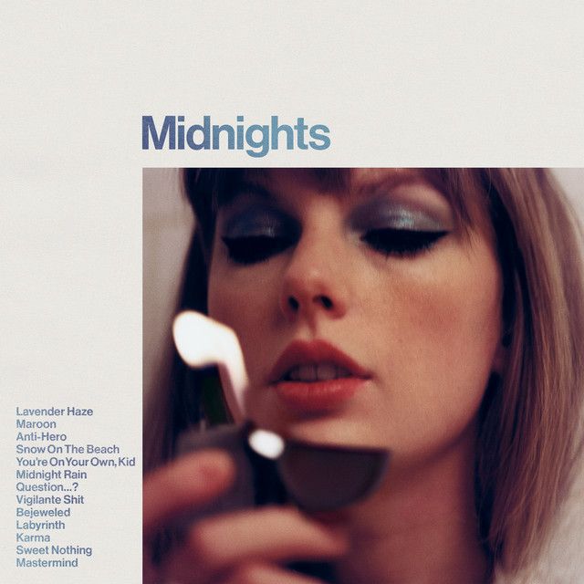 Portada del álbum "Midnights" de Taylor Swift