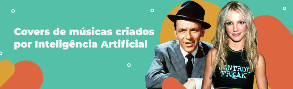 Covers de músicas criadas por inteligência artificial