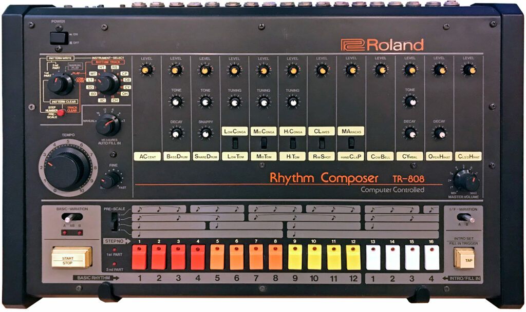 Drum Machines Roland TR-808
