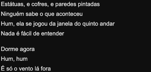 como enviar letras e traduções