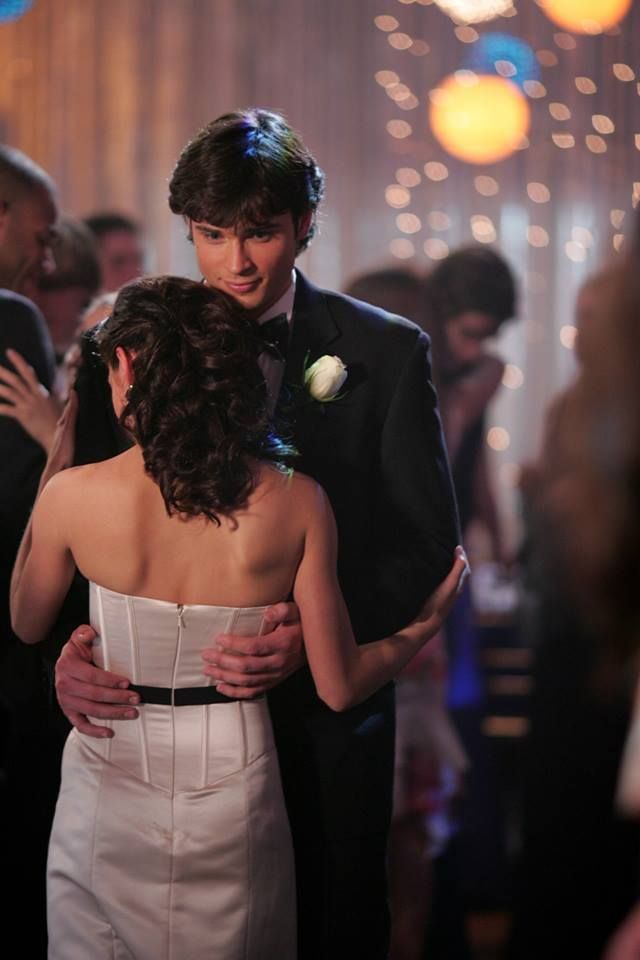 Clark Kent e Lois Lane, da série Smallvile As Aventuras do Superboy.
